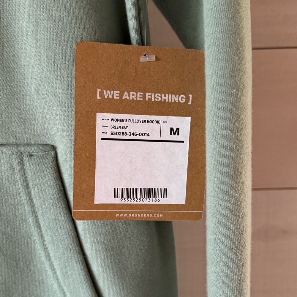 Women's Grundens Script Hoodie - Picture 2 of 5